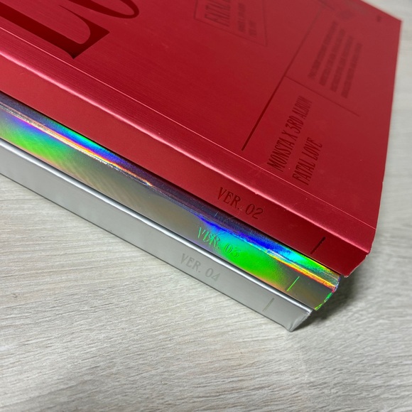 Monsta X Fatal Love 3rd Album Versions 2 3 4 Kpop CD Photobook Collection 2020 - Picture 6 of 12